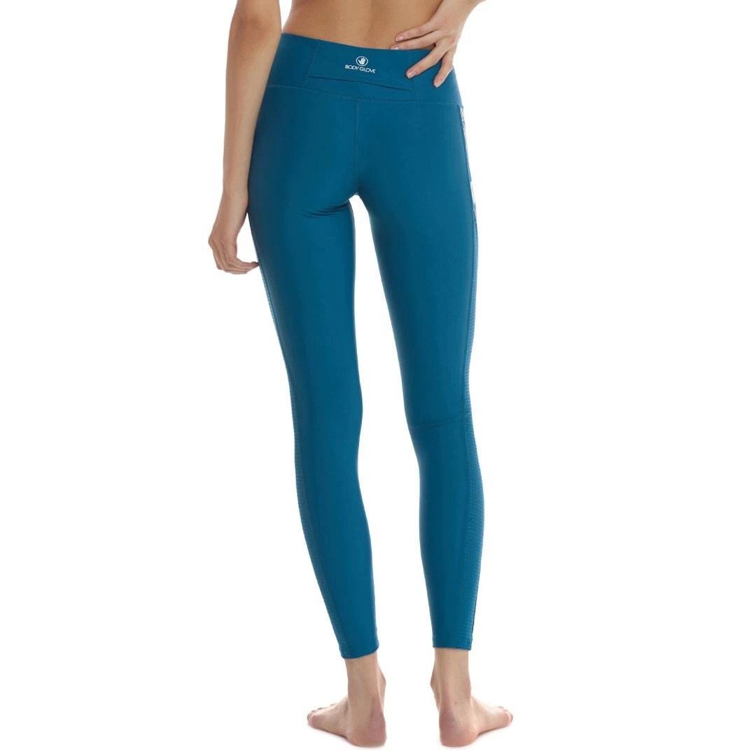 Body Glove Women's Lush Aloha Cross-Over Leggings - Image 4
