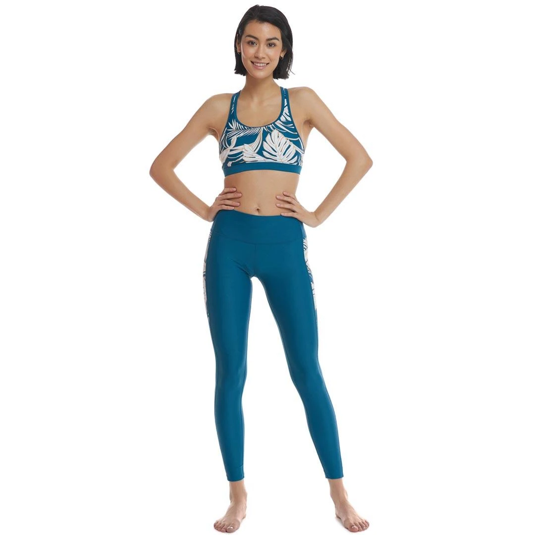 Body Glove Women's Lush Aloha Cross-Over Leggings - Image 2