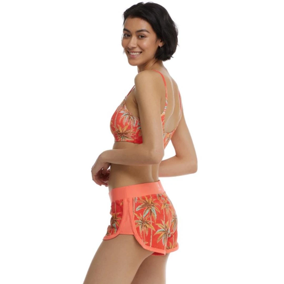Body Glove Women's Balata Garden Pulse Cross-Over Shorts - Sunset - Image 3