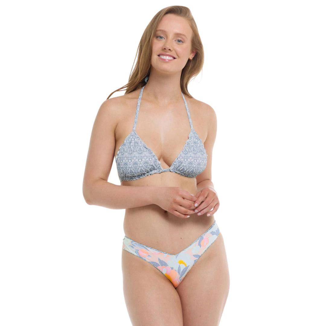 Body Glove Women's Wayta Dita D-Cup Ruffle Reversible Bikini Top - Image 2