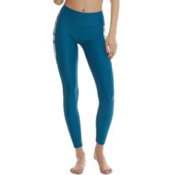 Body Glove Women's Lush Aloha Cross-Over Leggings