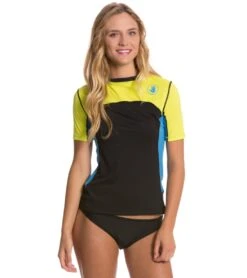 Body Glove Women's Performance Loose Fit Short Sleeve Surf Shirt