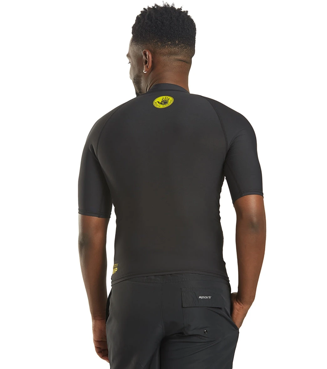 Body Glove Men's Basic Short Sleeve Fitted Rashguard - Image 3