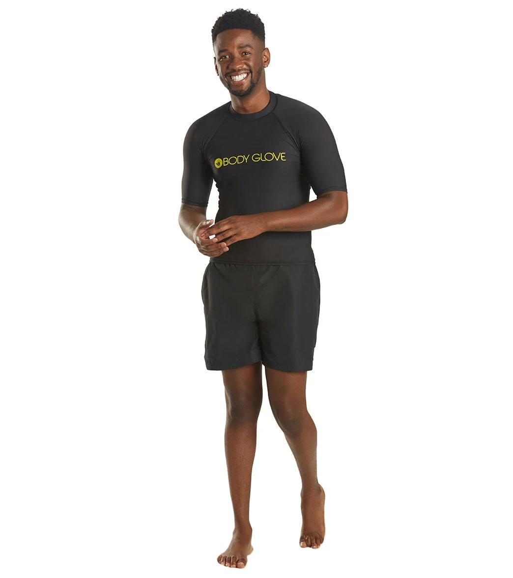 Body Glove Men's Basic Short Sleeve Fitted Rashguard - Image 4