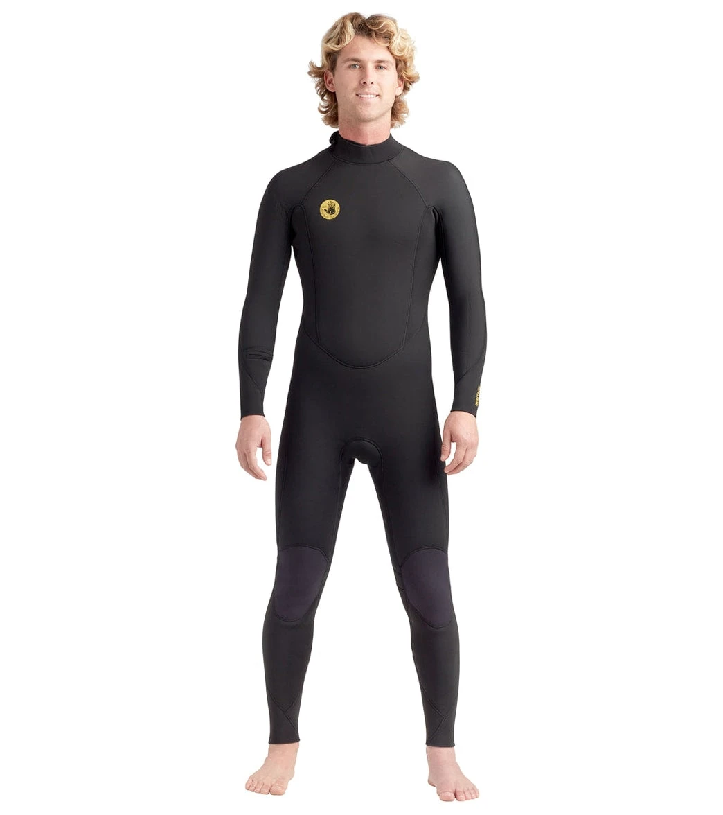 Body Glove Men's Heritage 4/3mm Back Zip Full Wetsuit