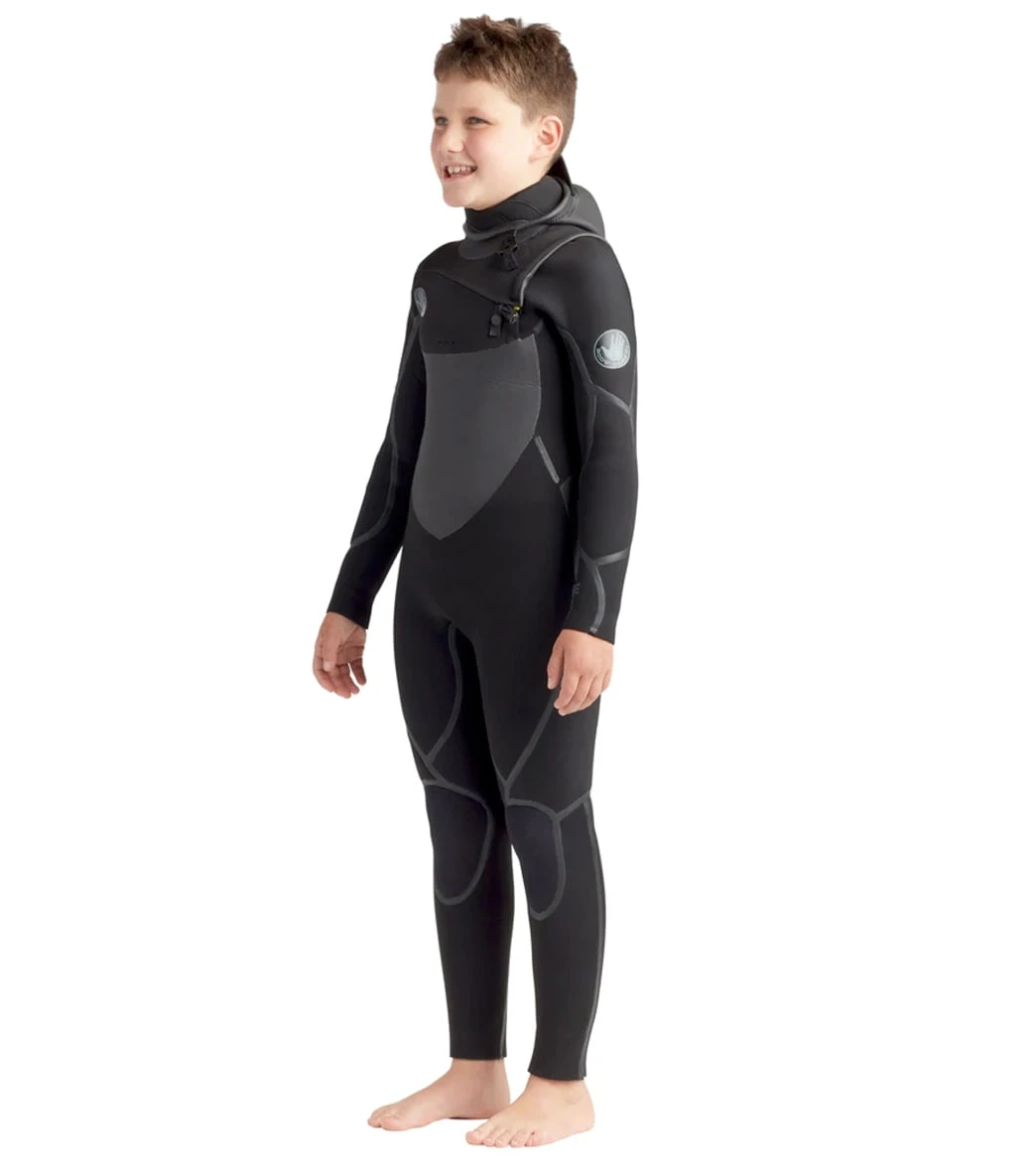 Body Glove Youth Phoenix 5/4/3mm Hooded Chest Zip Full Wetsuit - Image 2