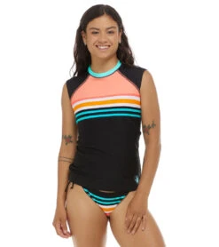 Body Glove Women's Coral Reef Exhale Short Sleeve Rash Guard