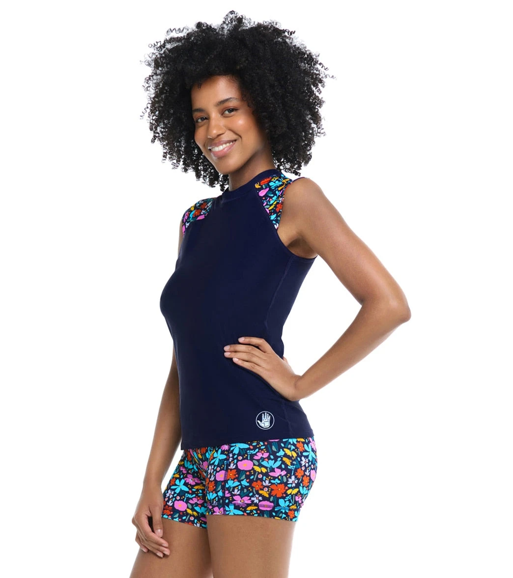 Body Glove Women's Vivid Field Exhale Short Sleeve UPF 50 Rashguard - Image 2