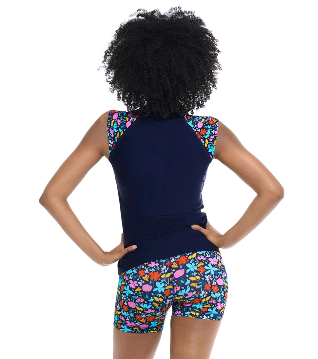 Body Glove Women's Vivid Field Exhale Short Sleeve UPF 50 Rashguard - Image 3