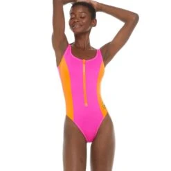 Body Glove Women's '80s Throwback Time After Time One Piece Swimsuit