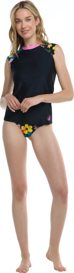Body Glove Tropical Island Exhale Rashguard - Women's|-|Maillot De Surf Tropical Island Exhale - Femme